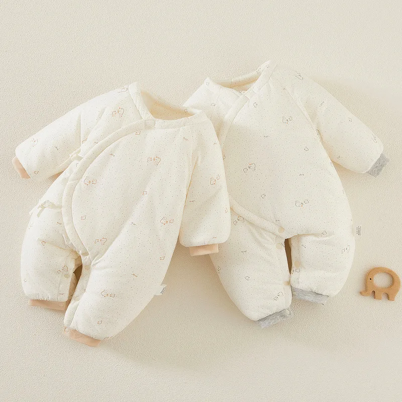 Pelele invierno acolchado para recién nacido – Algodón suave
