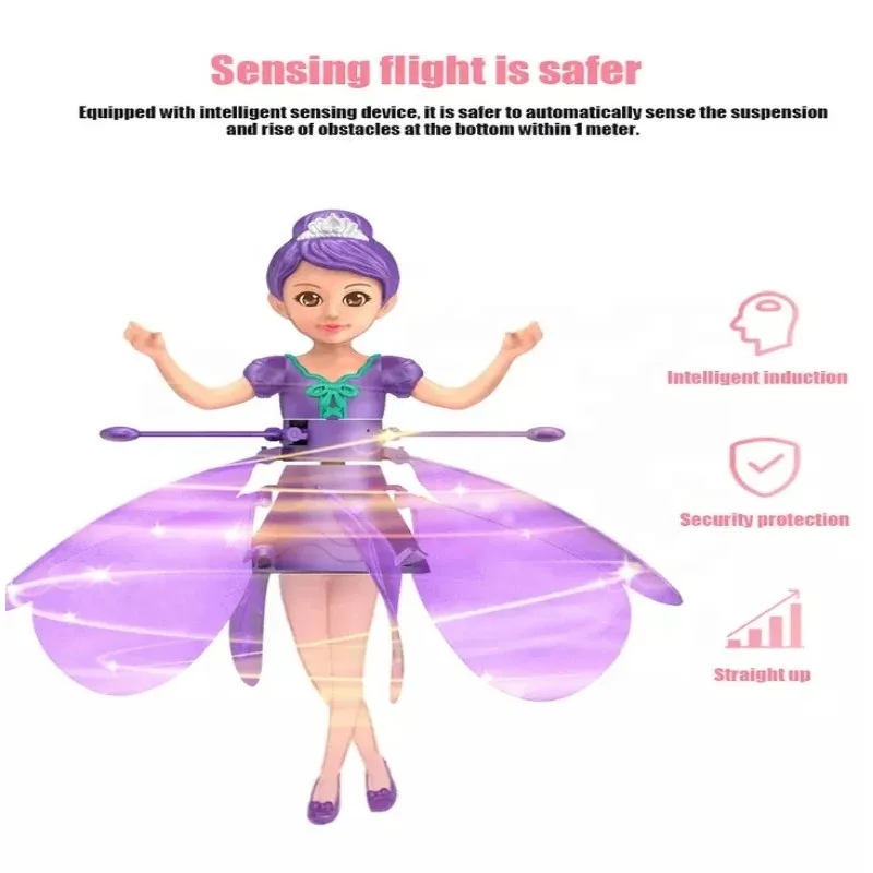 Muñeco volador Bailando con luces para niños – Drone infantil interactivo