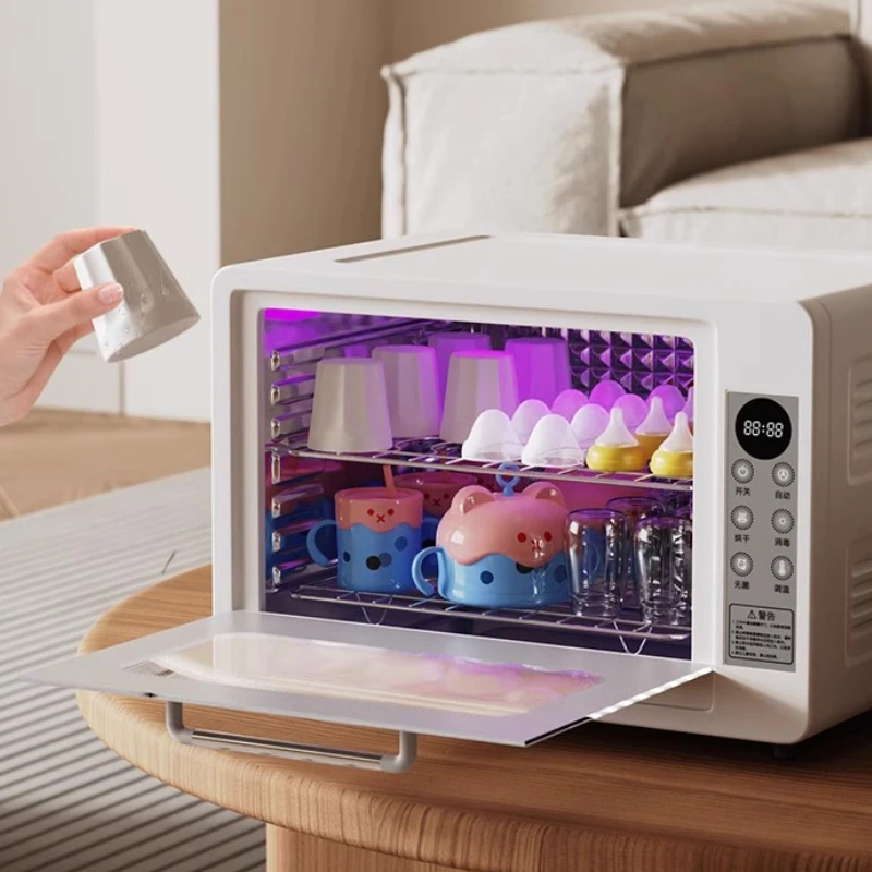 Esterilizador de botellas sin mercurio y 100 ° Combo de secadora de ciclismo C: desinfección de cobertura total para accesorios de vajilla infantil - imagen 3