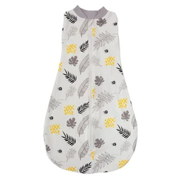 Saco capullo de algodón para bebé – Estampado diente de león