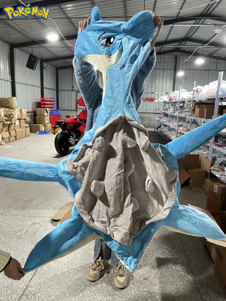Vista posterior de la figura de Pokémon Lapras
