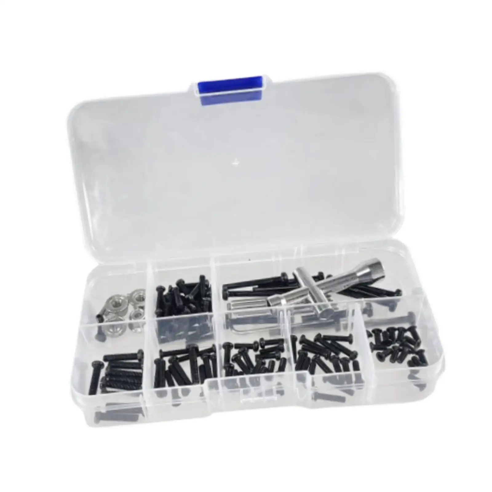 RC Car Screw Kit with Storage Box Repair Tool for 16207 16208 1/16 RC Car