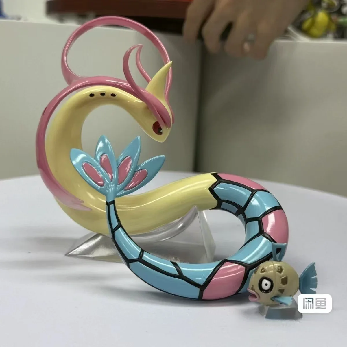 Genuino Anime Proportion World Limited Milotic Feebas Evolutionary Group 1/20 Modelo Raro Limitado - imagen 4