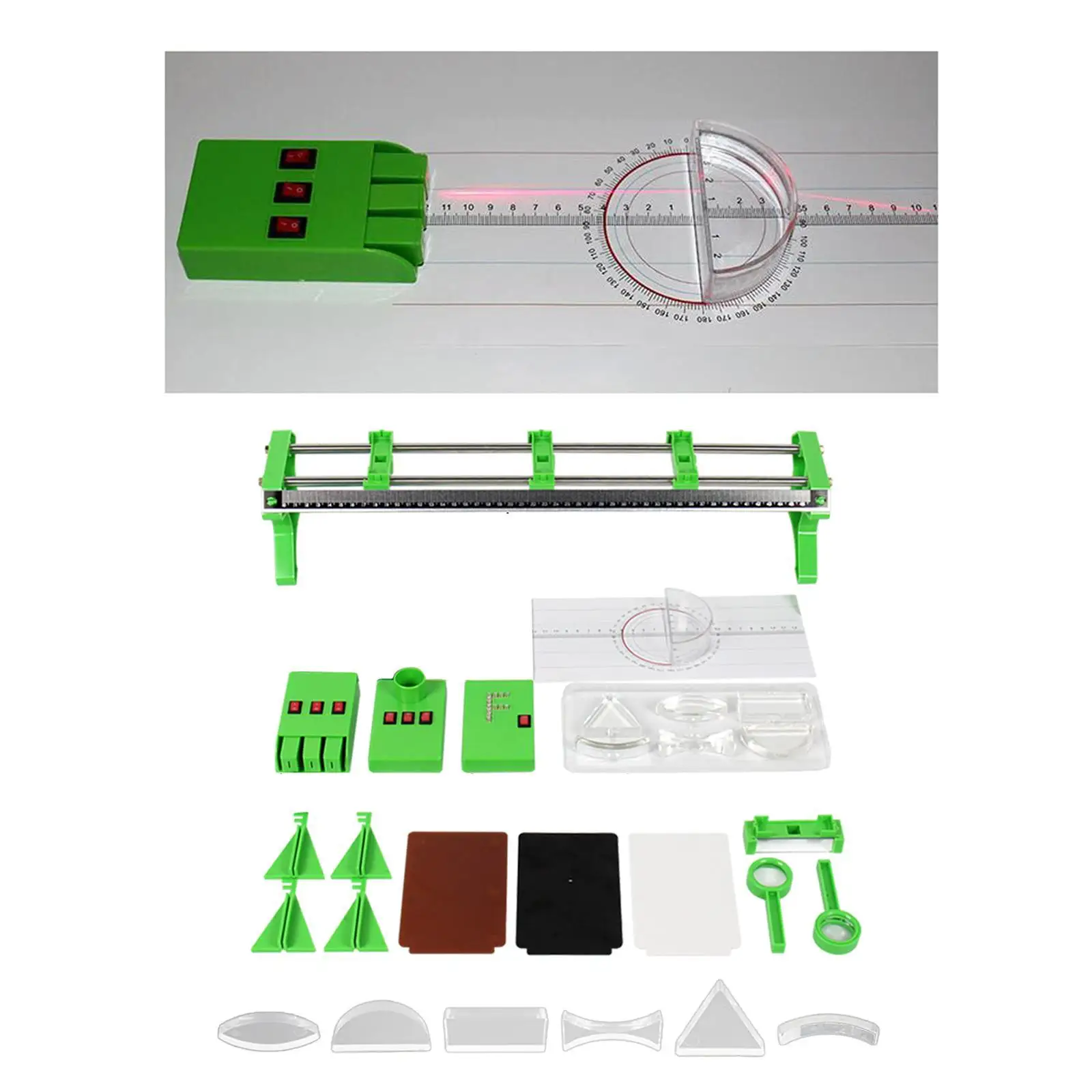 Optics Experiment Kits Optical Experiment Box Optical Instrument Concave Convex