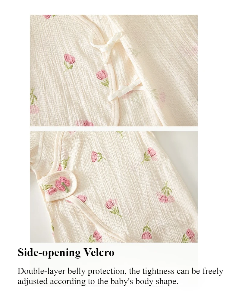 Somenie, mono para niña recién nacida, ropa para las cuatro estaciones, mono de manga larga con estampado de flores, regalos para niñas, ducha - imagen 2