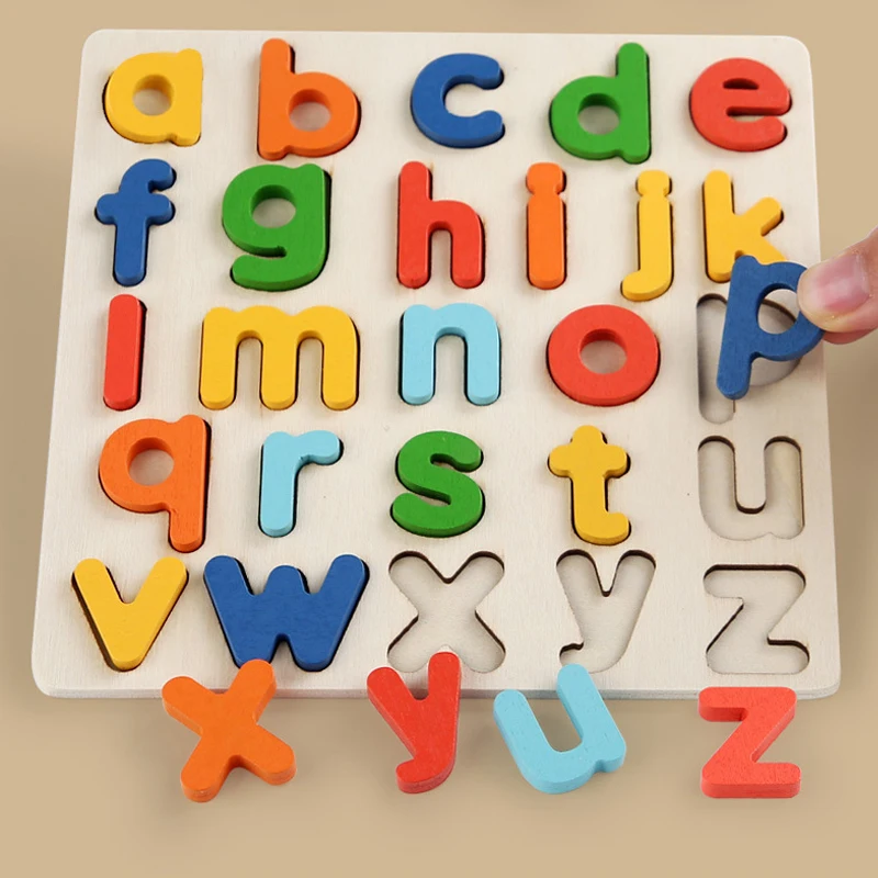 Rompecabezas de madera Montessori para niños, juego a juego de formas geométricas, tablero de rompecabezas, juguetes educativos de aprendizaje preescolar - imagen 4