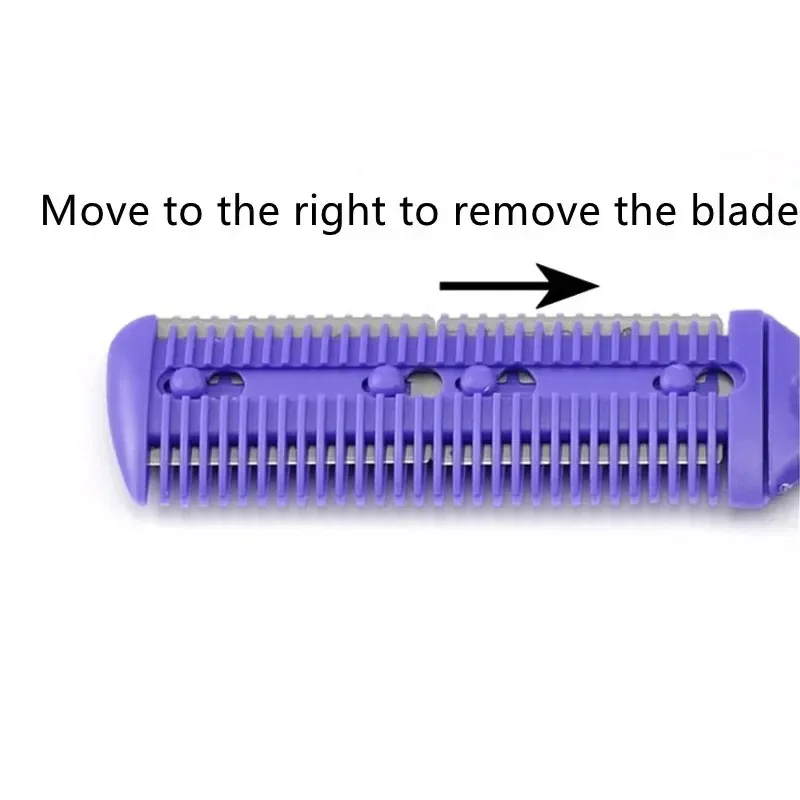 Peine de afeitar seguro para niños y bebés, peine para cortar el pelo, cepillos, herramienta de peluquero, corte de pelo, aseo para madre, niños y niñas, cortador para el cuidado del cabello - imagen 4