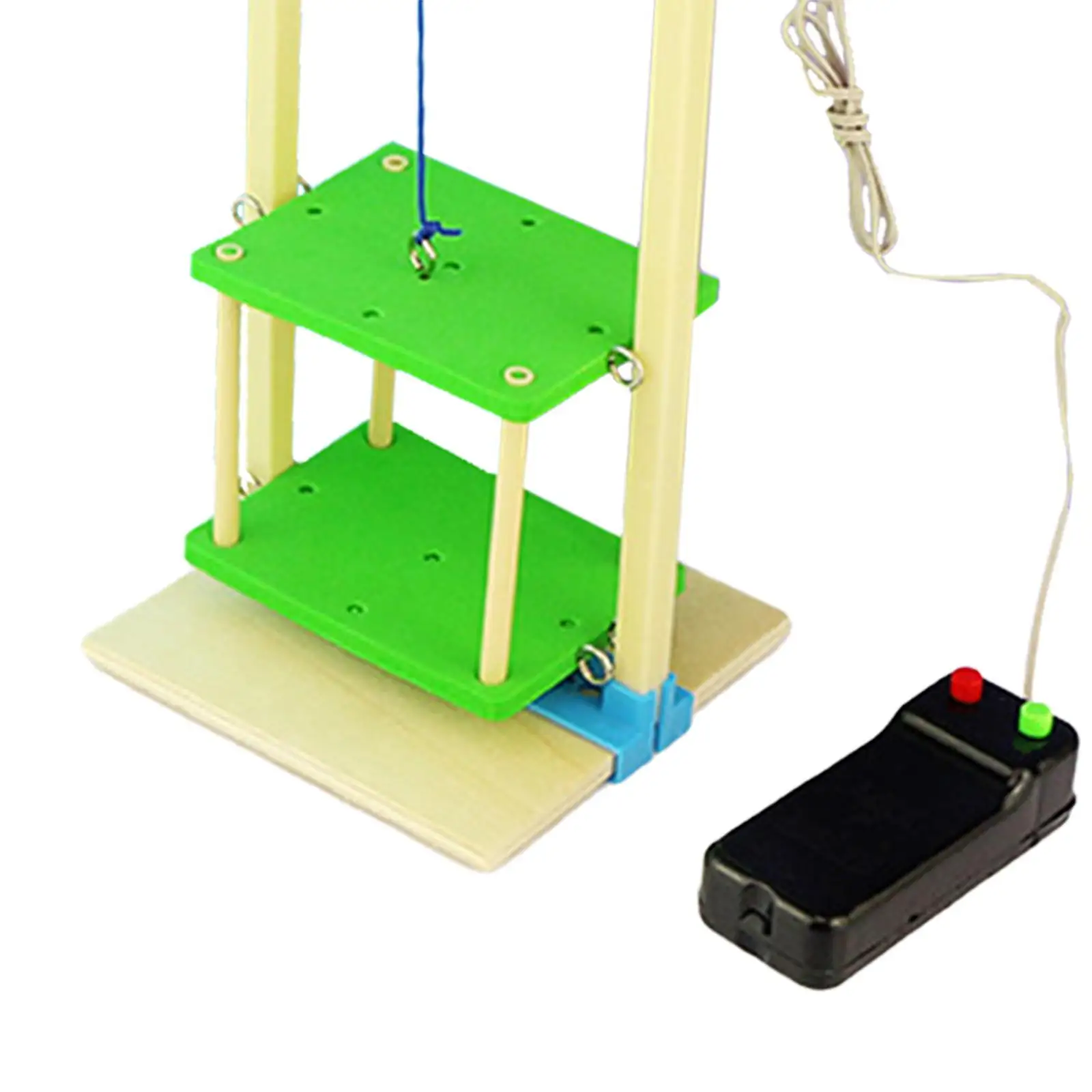 Remote Control Elevator Toy DIY Teaching Aids Educational Assembly Toy Model