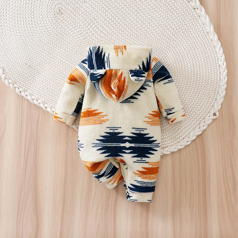 Pelele de punto con capucha Fair Isle para bebé 0-18 meses - imagen 5