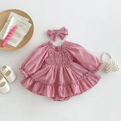Body con diadema Milangel para niña – Vestido princesa otoño