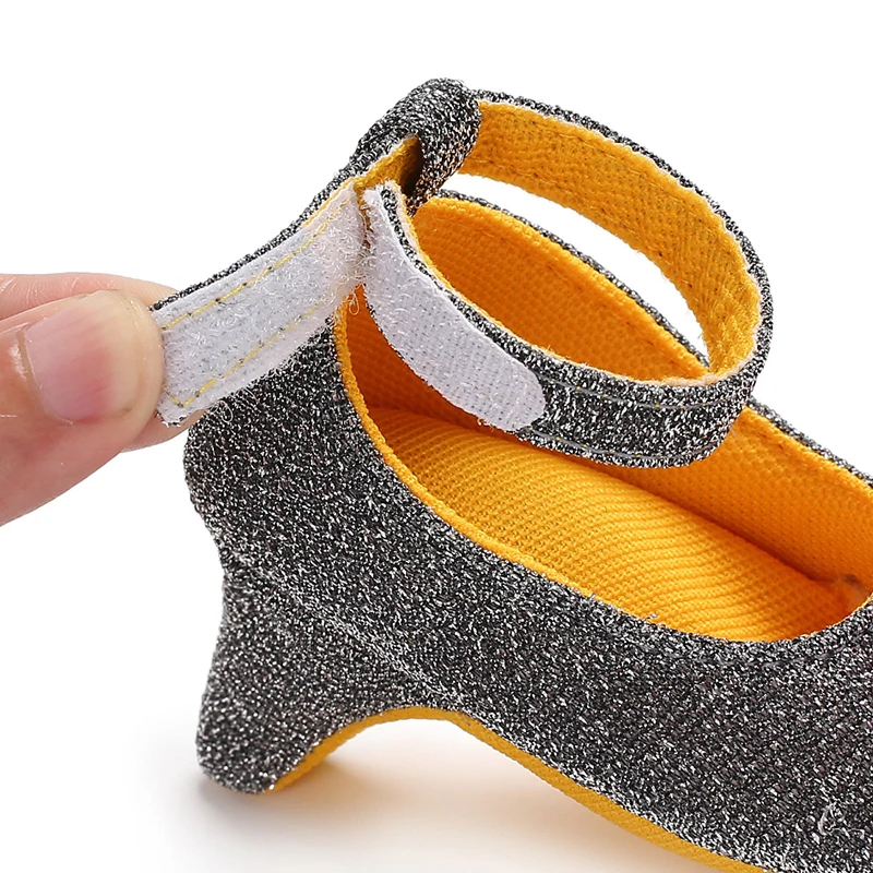 Zapatos de tacón antideslizantes para niña con lazo - Primavera/Otoño - imagen 5