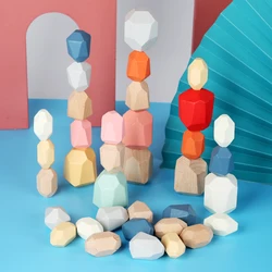 Bloques Montessori de madera sensoriales para niños