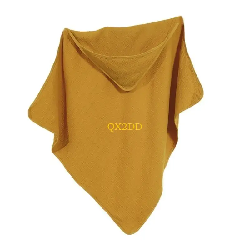 Gentle Touchs Toalla con capucha de algodón capas para bebé y niños