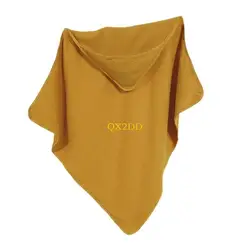 Gentle Touchs Toalla con capucha de algodón capas para bebé y niños