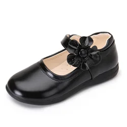 Zapatos de fiesta niña – mocasines de cuero antideslizantes