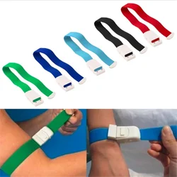 Torniquete médico ajustable con hebilla sin látex para parada de emergencia al aire libre, Kit de supervivencia de primeros auxilios, correa elástica