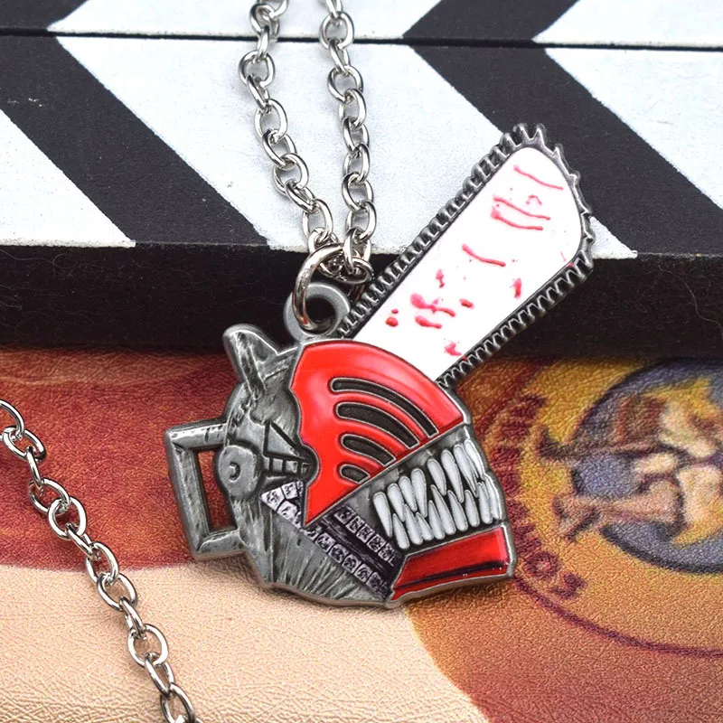 Llaveros de motosierra para hombre Pochita, anillo para llaves de coche de Anime, figuras de acción, llaveros de Metal de juguete, bolsos, colgante, accesorios de Cosplay, llaveros, regalos - imagen 5