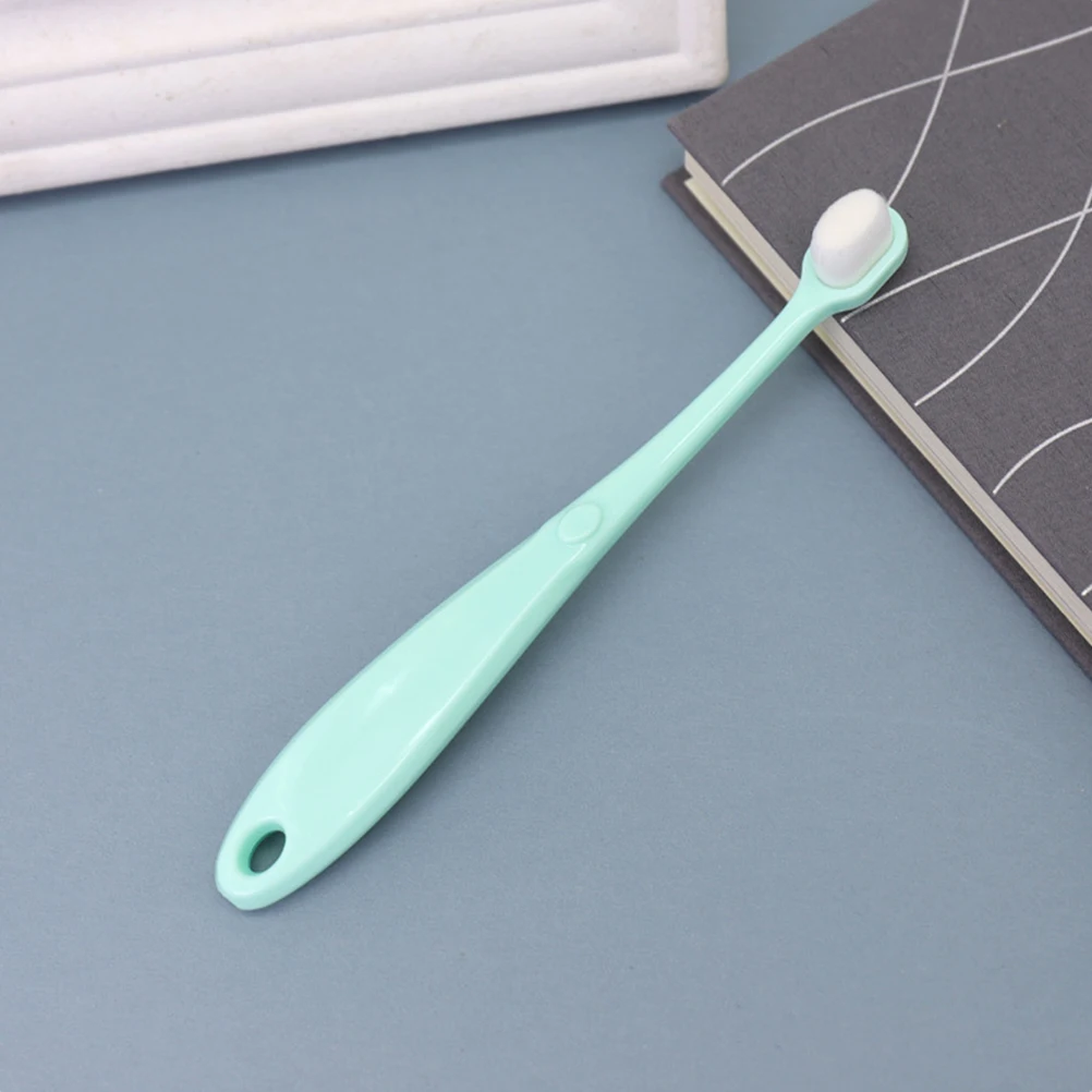 Juego de cepillos de dientes para niños, Material Pp de alta calidad, cerdas ultrafinas, cuidado bucal para bebés, cepillo de limpieza dental infantil duradero, pequeño, 2 uds. - imagen 4