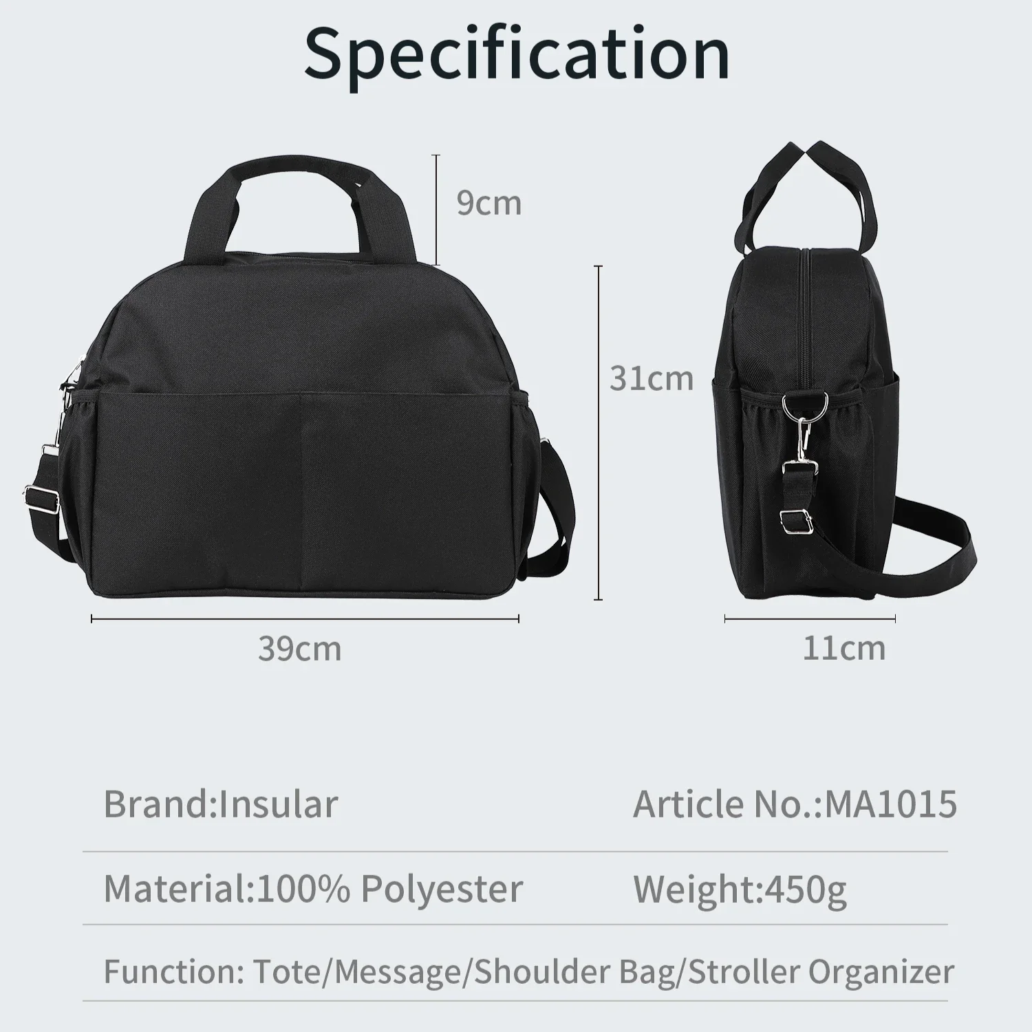 Bolsa térmica impermeable para biberones – Compatible con cochecito - imagen 5