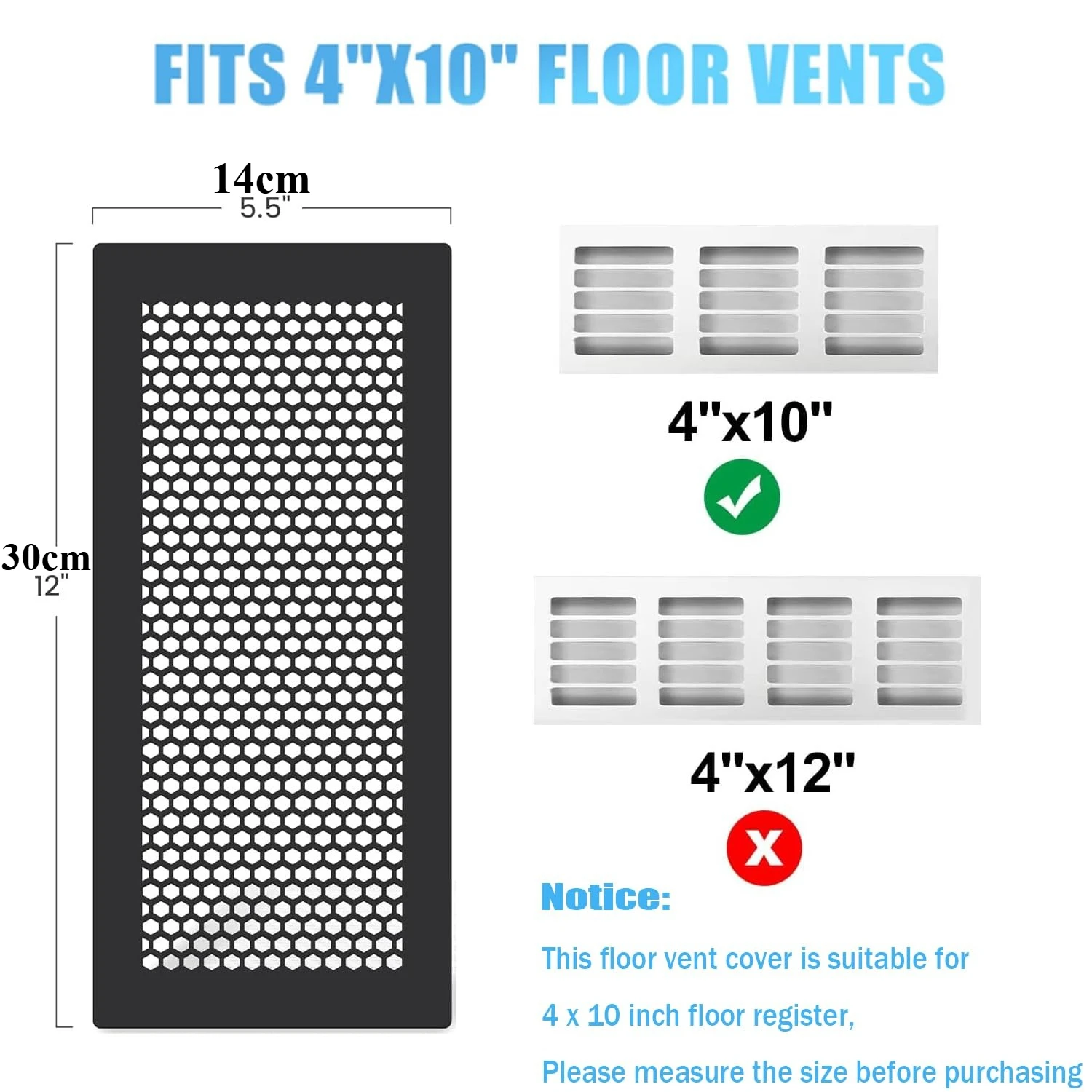Cubierta de ventilación de silicona suave a prueba de bebés para pared del hogar/techo/registro de suelo cubierta Deflectora de ventilación de aire de suelo a prueba de niños - imagen 2