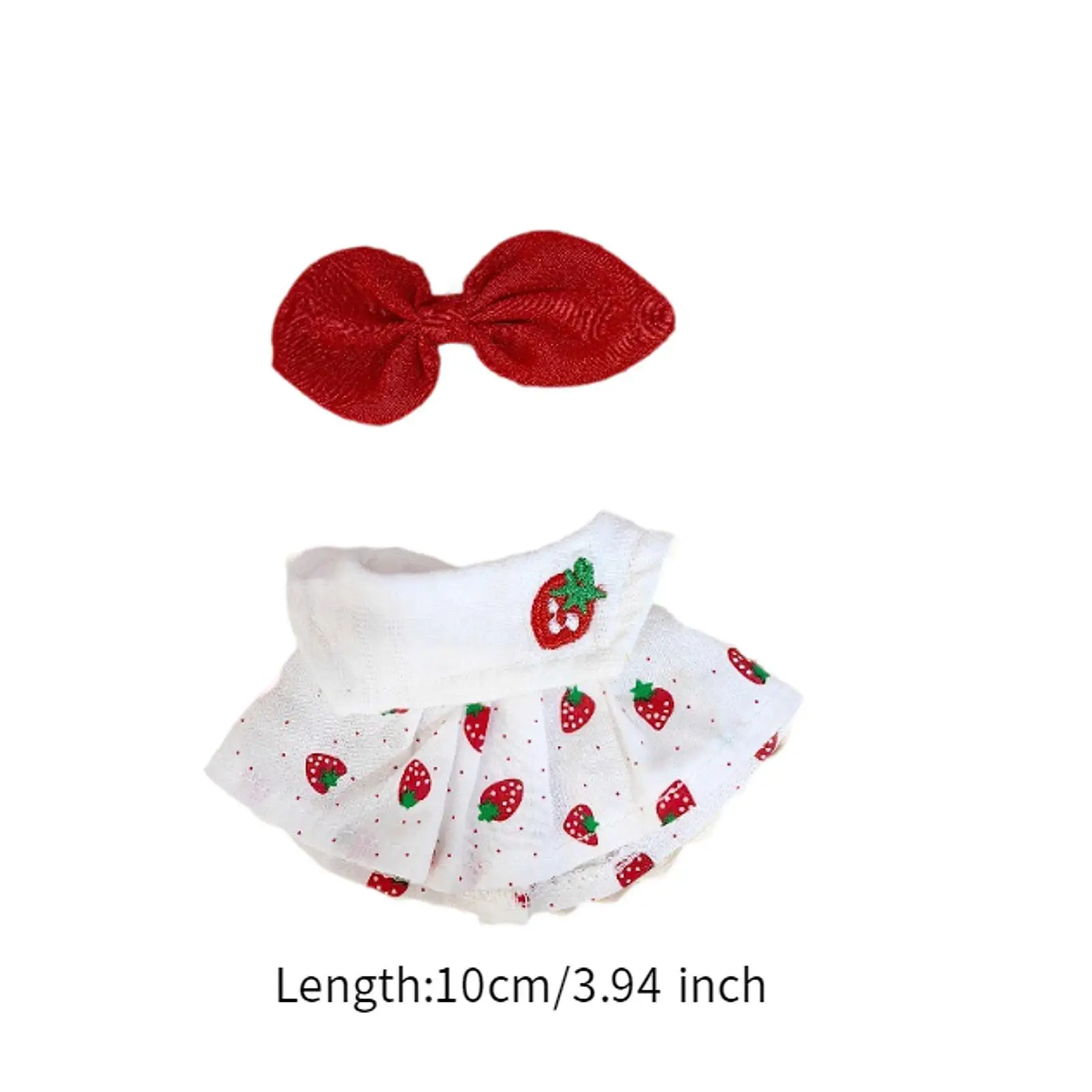 17cm Doll Clothes Girls Gift Doll Accessories Soft Stylish Dress up DIY Photo Props Costumes Doll Clothing for Kids Pendant Doll