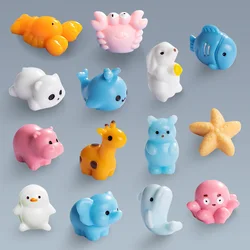 Estatuillas miniatura de animales y hada para jardín infantil