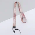 Brown  lanyard