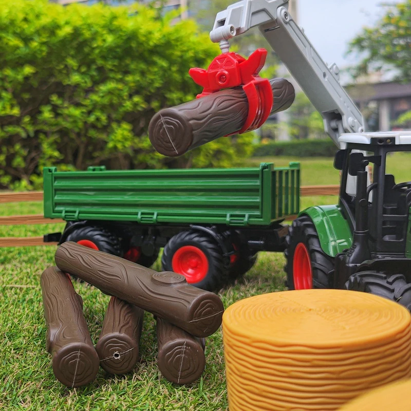 Tractor infantil con remolque – Juguete agrícola para niños