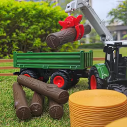 Tractor infantil con remolque – Juguete agrícola para niños