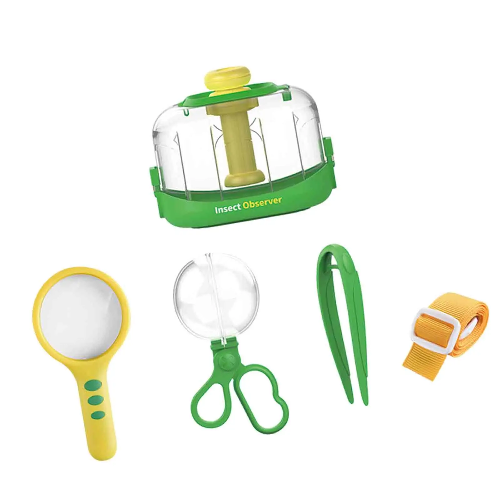 Portable Bug Catcher Kit Educational Toys Nature Exploration Science Magnifying Glass for Toddlers Boys Girls Children Ages 3+
