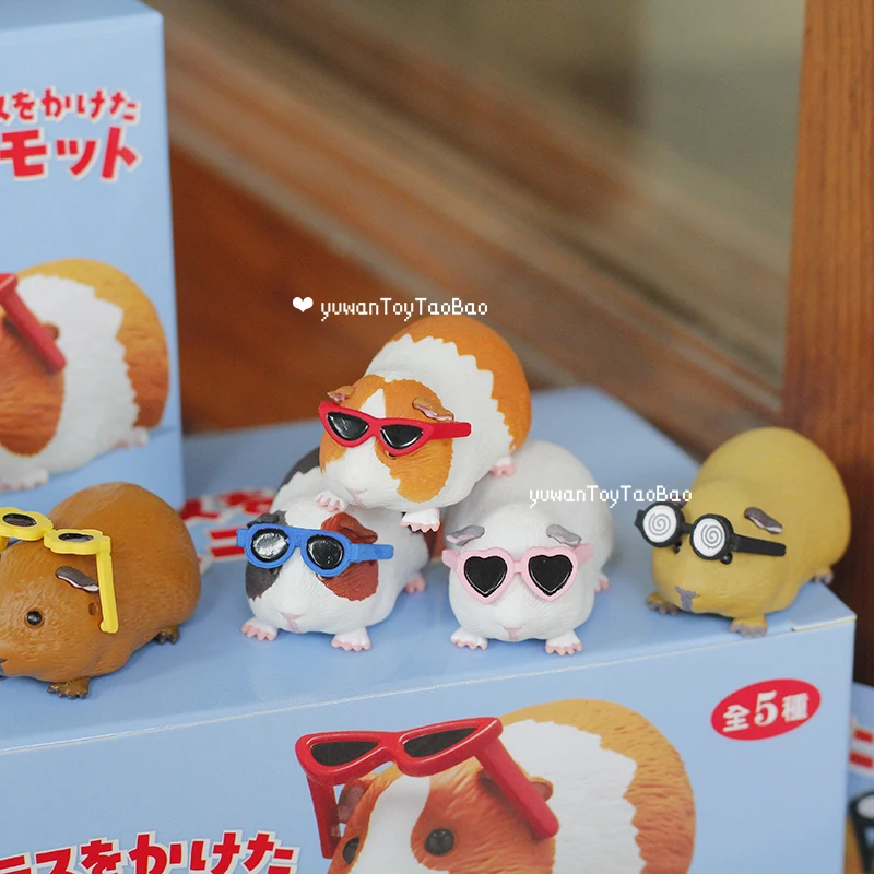 Figura cobaya con gafas de sol KITAN estilo anime