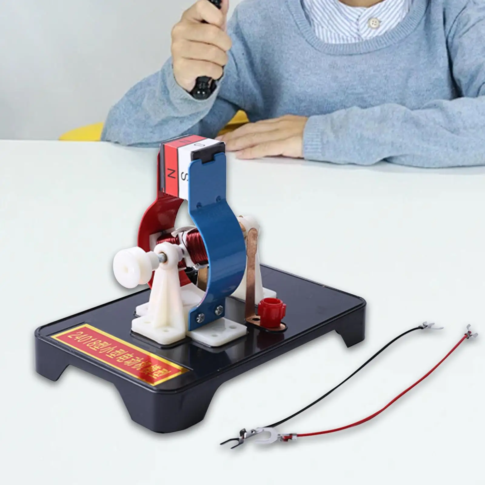 Electric Motor Science Assemble Kit Electronics Enthusiasts Gifts 14x9x10cm Boys Girls Educational Experiment Tool DC Motor Kit