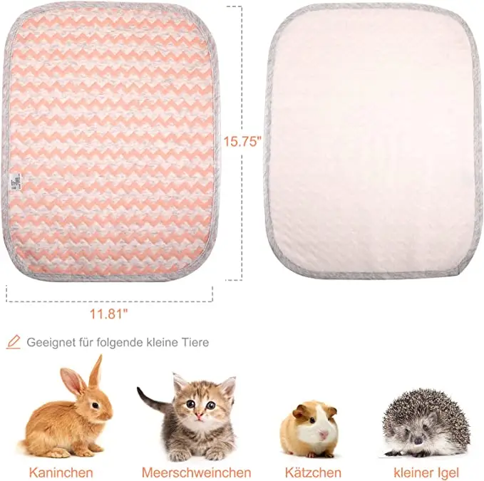 Almohadilla de pañal reutilizable para bebé, estera de orina infantil, absorbente de agua, 6 piezas - imagen 3