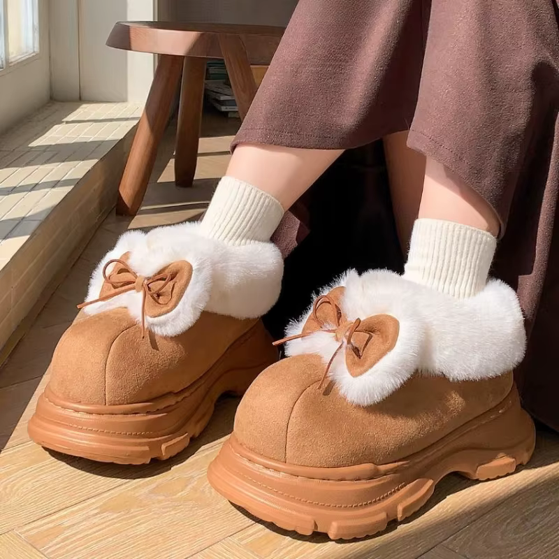 Botas acolchadas de invierno para niña – Forro polar y suela antideslizante - imagen 5