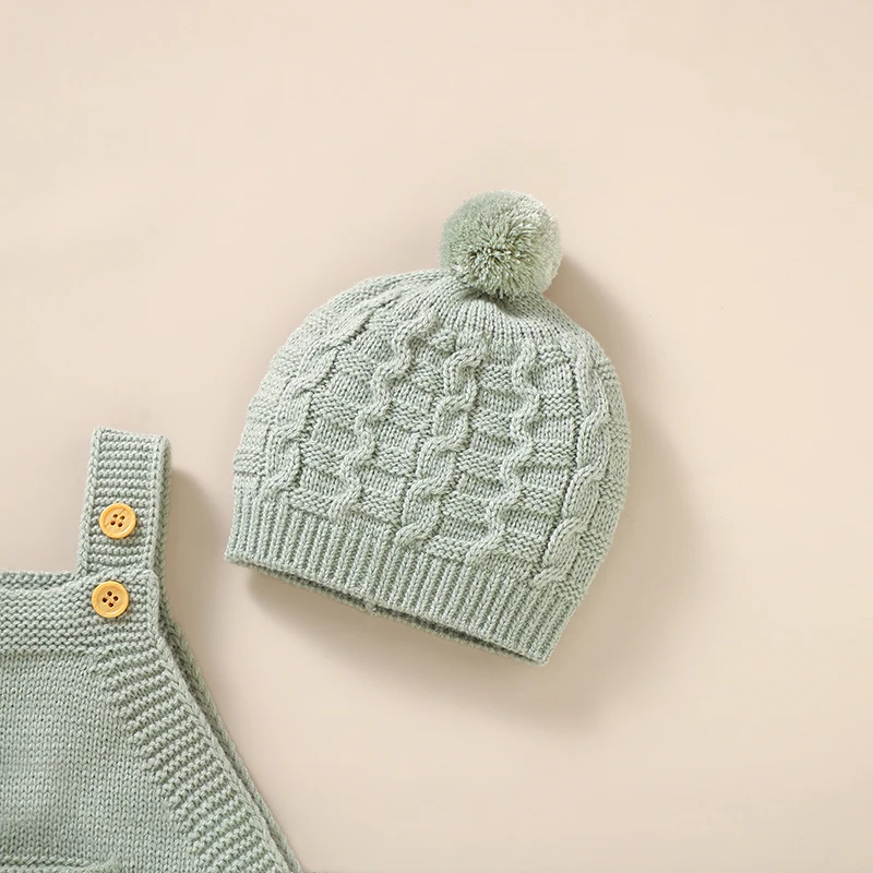 Peleles para bebé recién nacido, ropa a la moda para primavera y otoño, mono liso sin mangas tejido para niños y niñas, monos de 0 a 18m - imagen 5