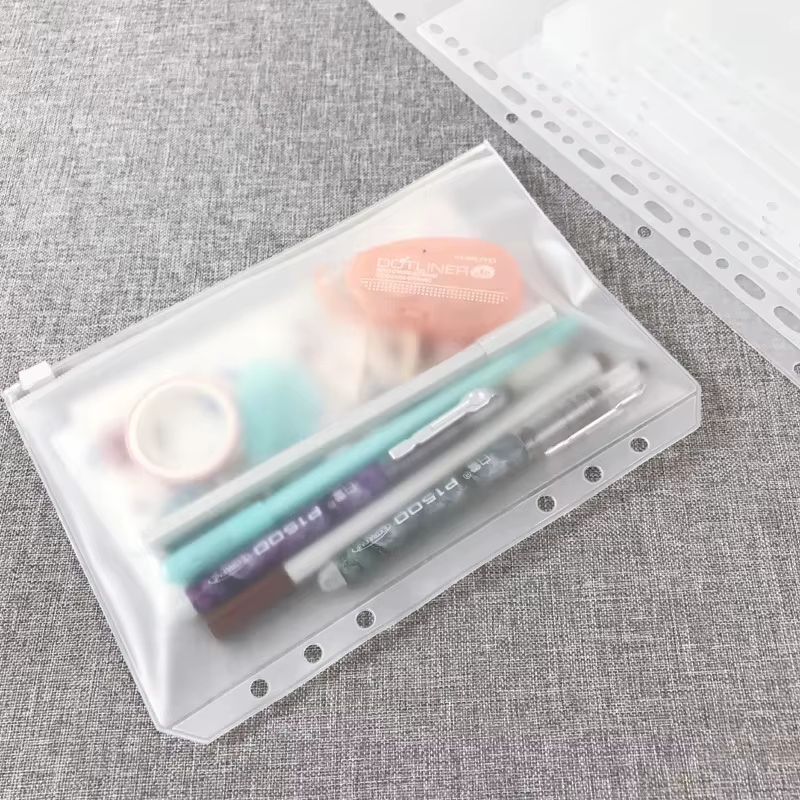 Bolsas de almacenamiento transparentes con cremallera para documentos - imagen 4