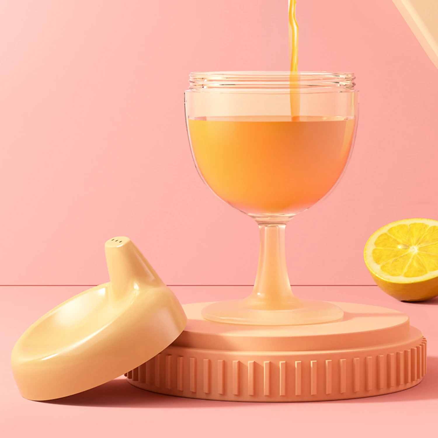 Taza para bebé de nuevo estilo de 150ml, taza de pico de pato para bebé adecuada para aprender y entrenar jugo potable leche y agua plástico duradero - imagen 3