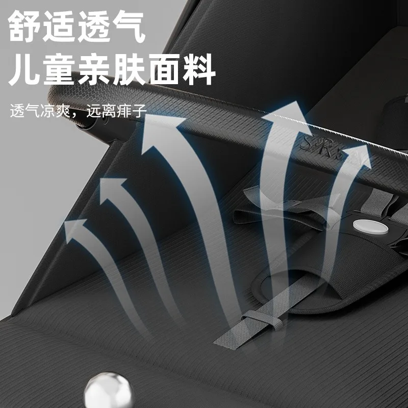 Cochecito bidireccional plegable ligero: asiento reversible para bebé - imagen 5