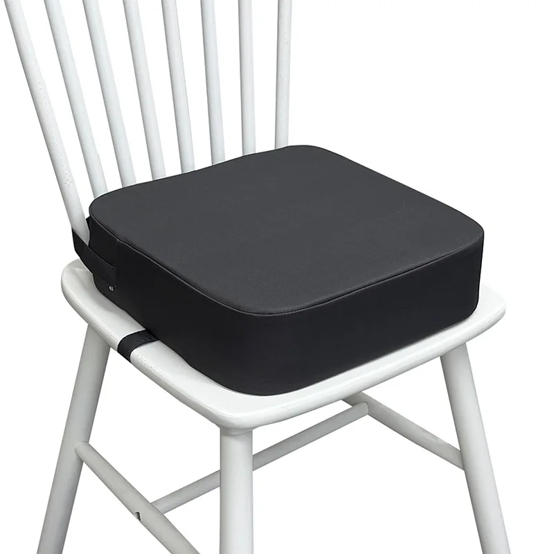 Asiento elevador de tela Oxford duradero para bebé, almohadilla elevadora gruesa para silla de niños para comedor, estudio, parte inferior antideslizante que se adapta a la mayoría de las sillas - imagen 4