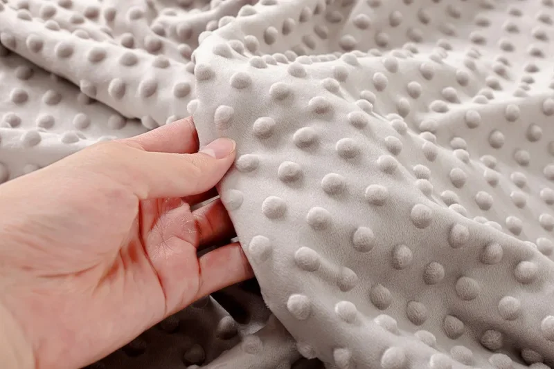 Manta de invierno para bebé lana suave con burbujas y cochecito - imagen 5