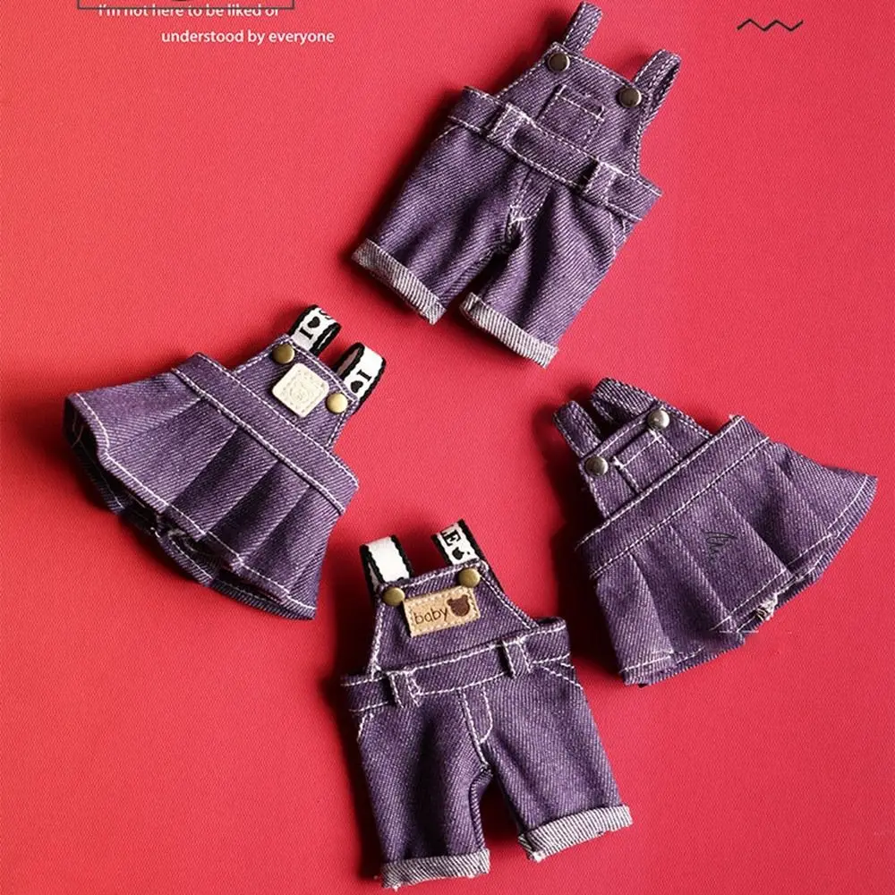 Falda vaquera para muñeca – Ropa de algodón hecha a mano - imagen 3