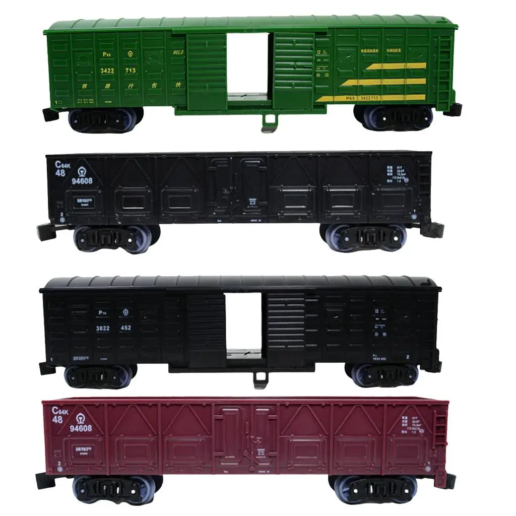 Vagón de carga H0 escala infantil – Maqueta ferroviaria para montar - imagen 3