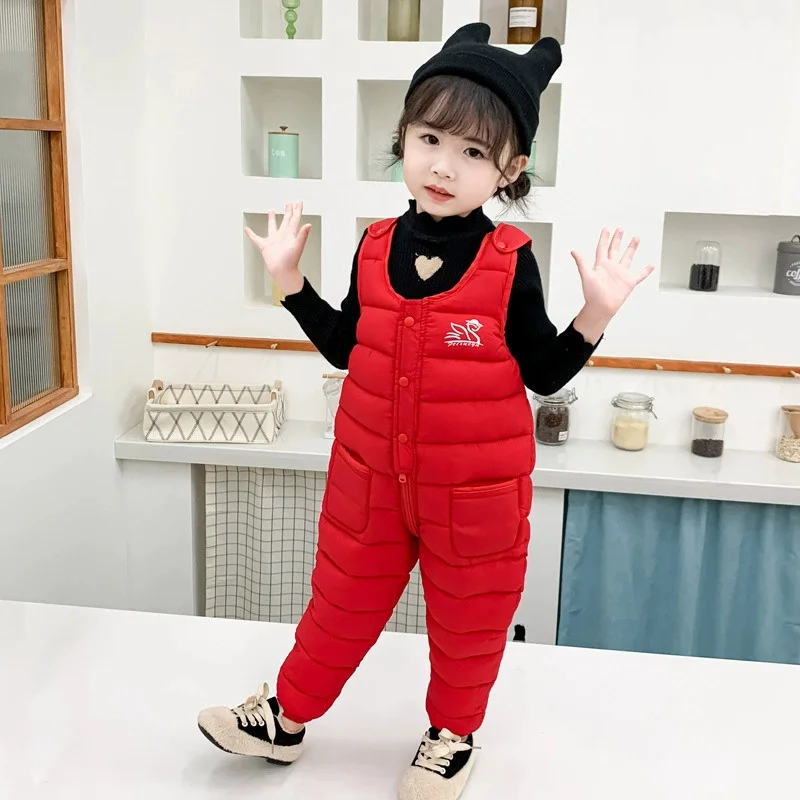 Mono de esquí infantil impermeable térmico de invierno - imagen 5