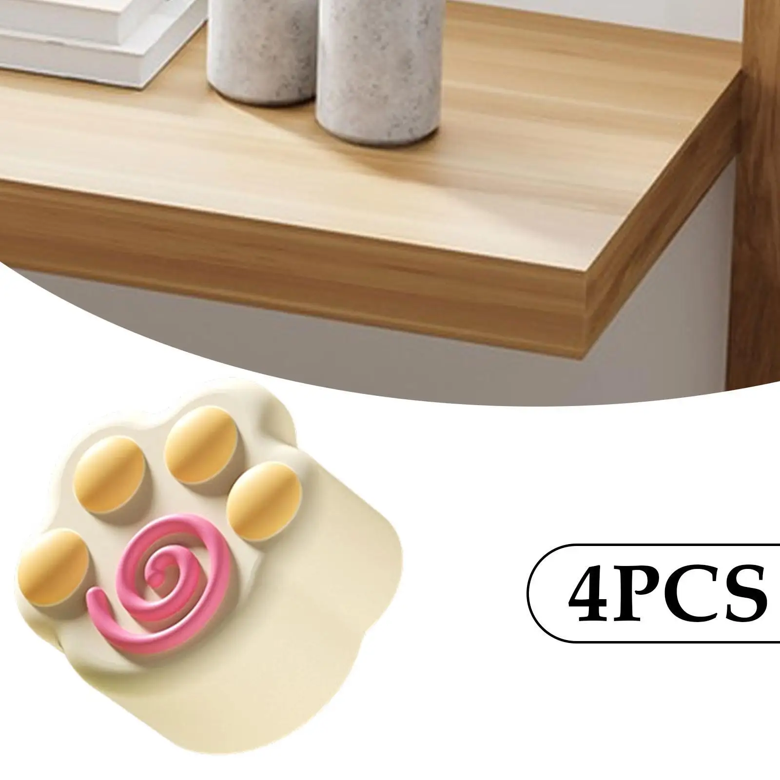 4x Table Edge Corner Protectors Supplies Thick Lovely Accessories Protective Wrap Covers for Bathroom Kids Baby Children Home