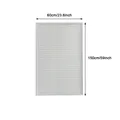 White 60x150cm