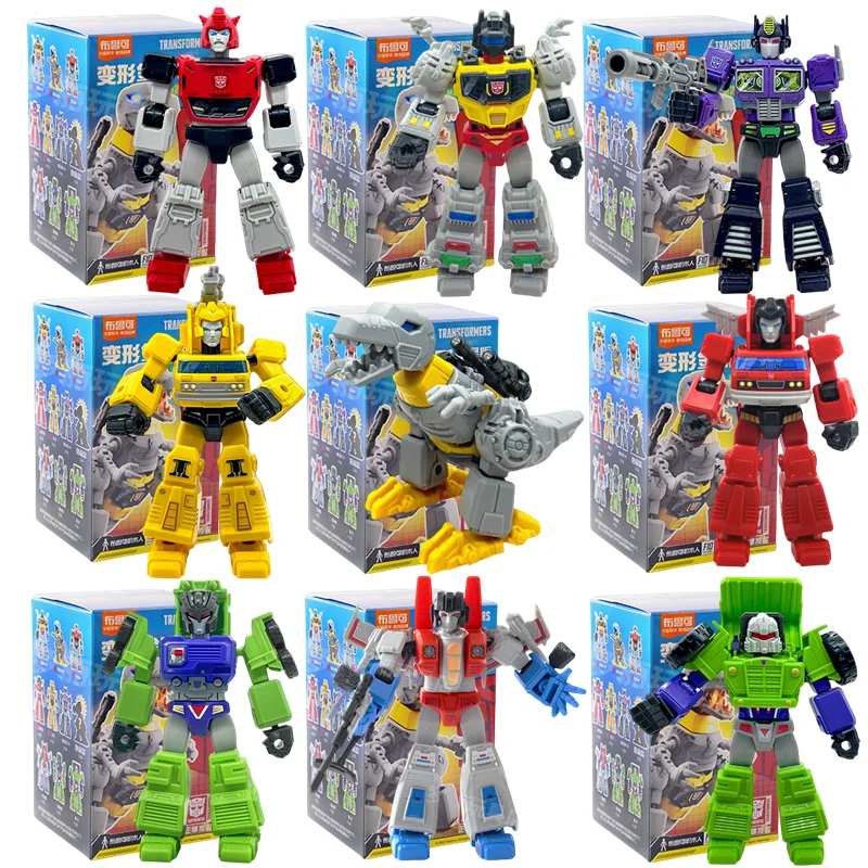 Transformador de bloques construcción Blokees Optimus Prime bumblebee, edición limitada, figura acción, juguetes transformadores, modelo Robot, regalo para niños - imagen 5