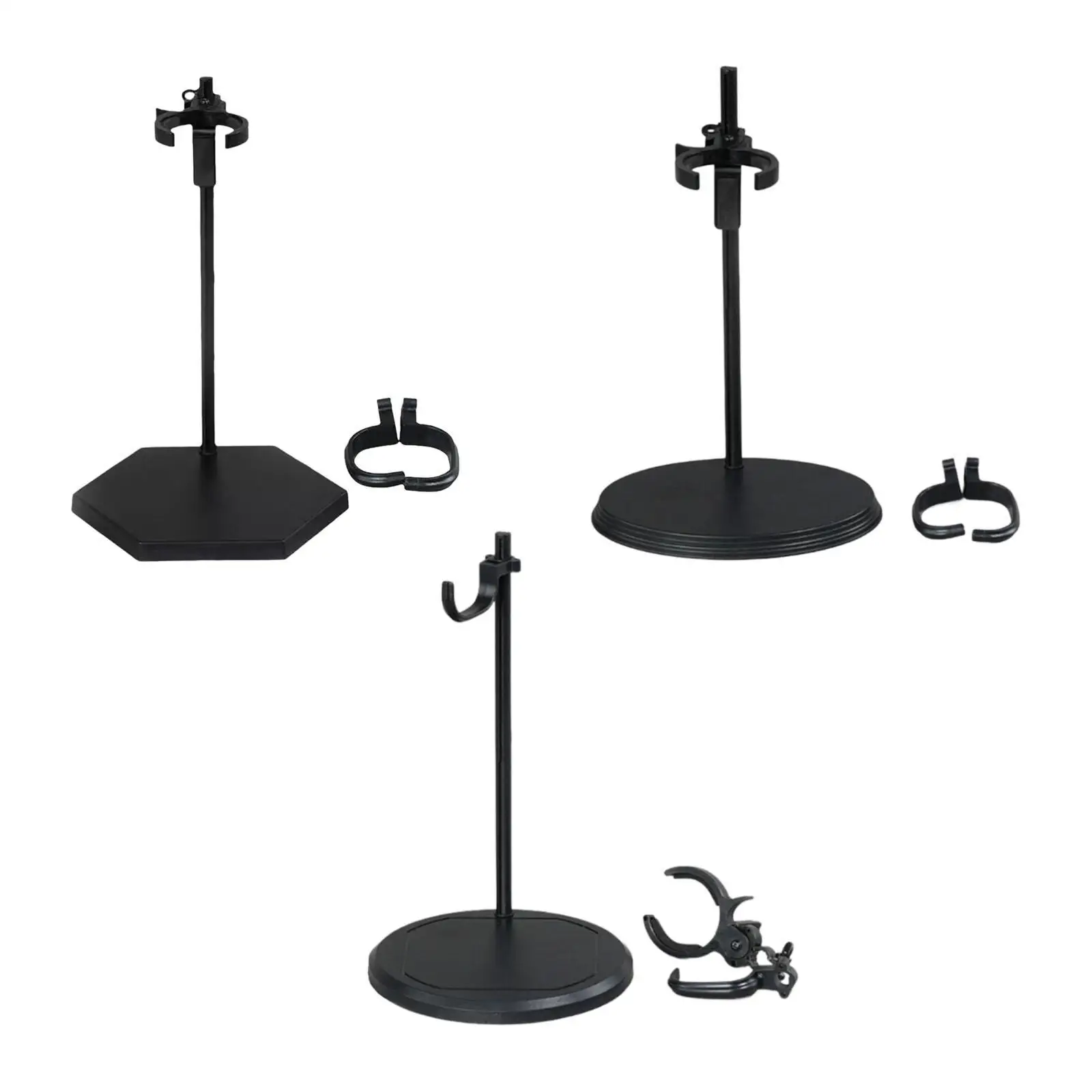 1/6 Action Figures Display Stand Adjustable for Action Figures Fashion Dolls