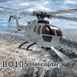 Helicóptero RC C186 PRO infantil 4 canales 6 ejes estabilización