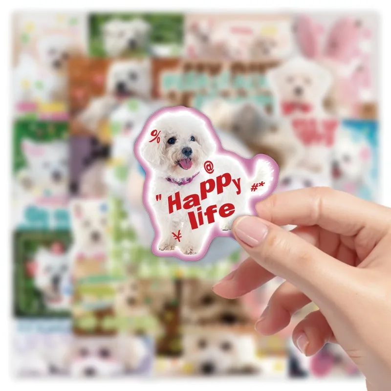 Pegatinas de cachorros kawaii para scrapbooking y decoración infantil - imagen 5