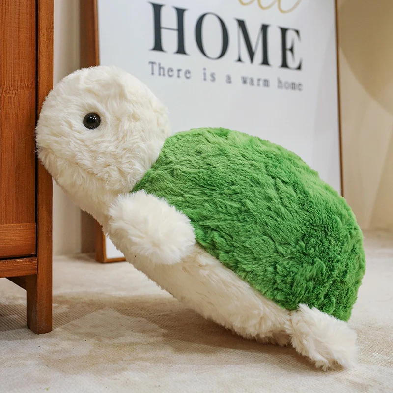 Peluche tortuga suave para bebé como cojín decorativo infantil - imagen 4